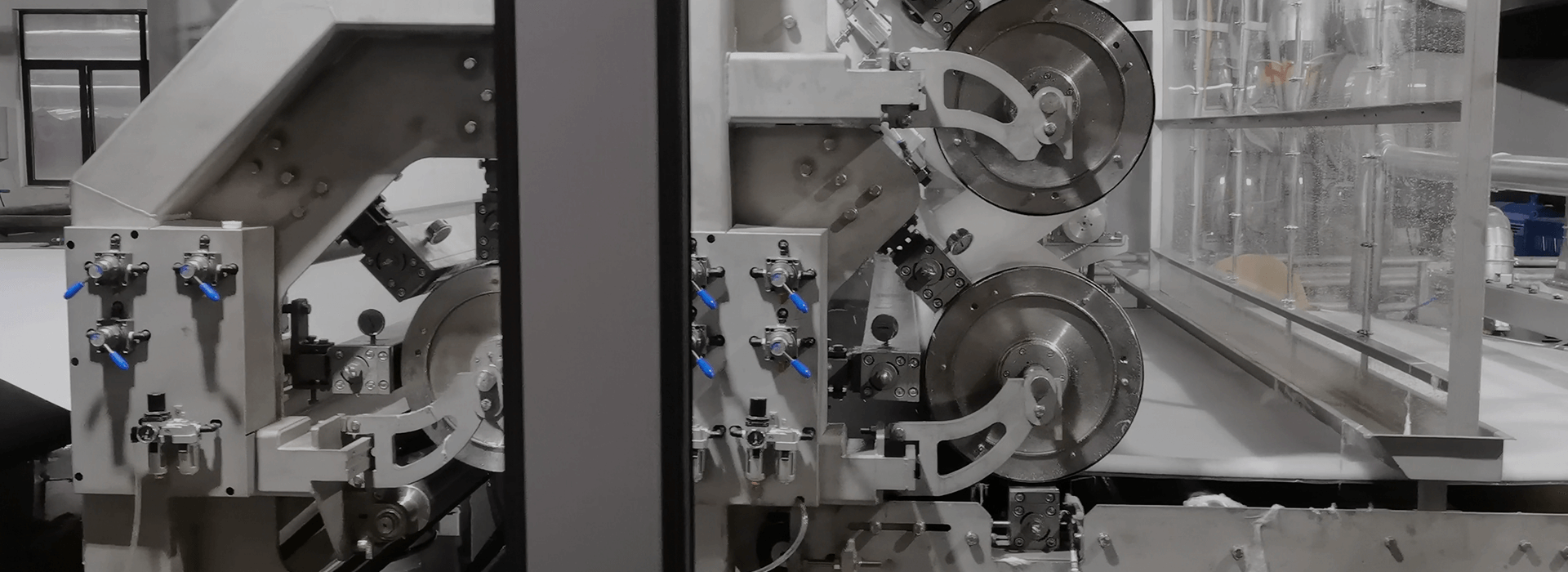 水刺交叉生産線