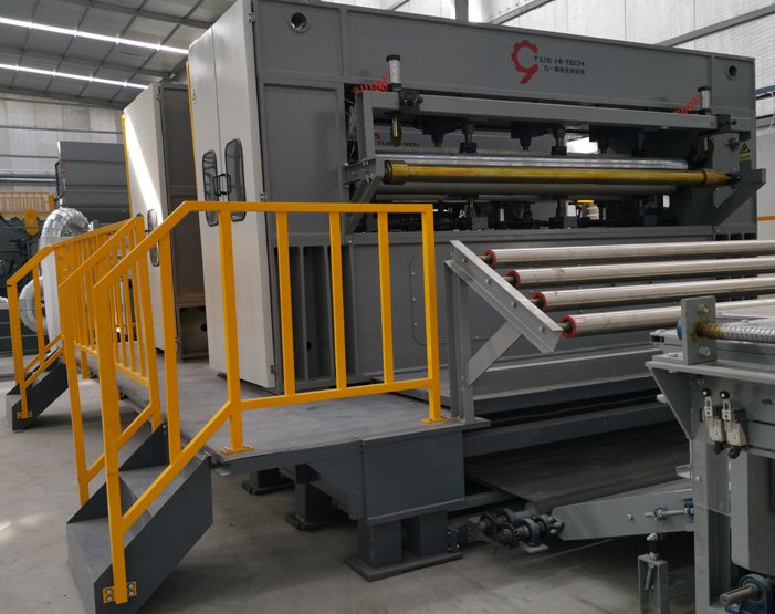 Línea de residuos de fieltro